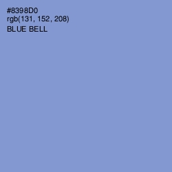 #8398D0 - Blue Bell Color Image